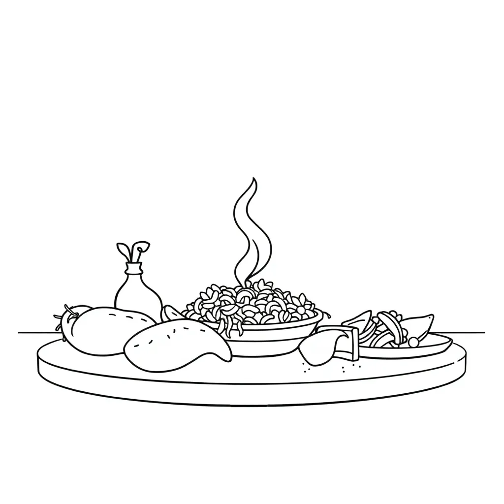 Food coloring page