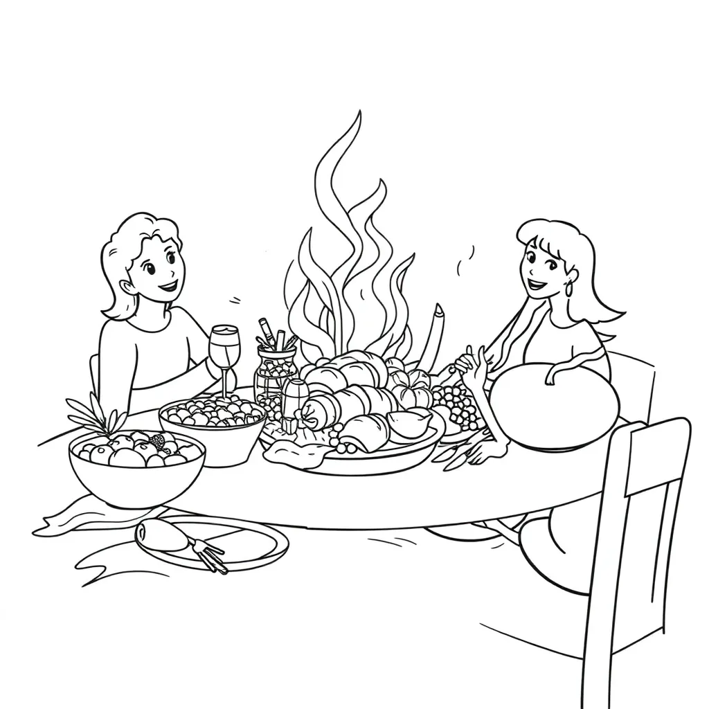 Food coloring page