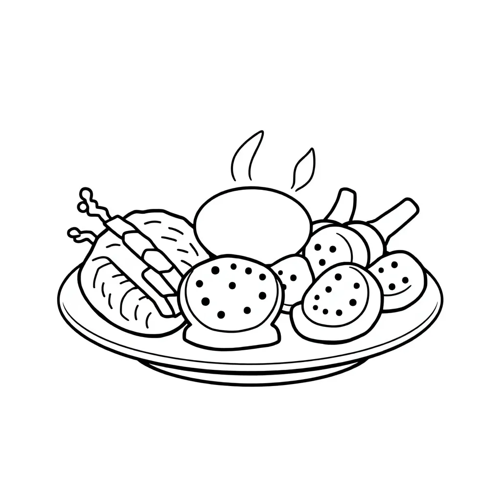 Food coloring page