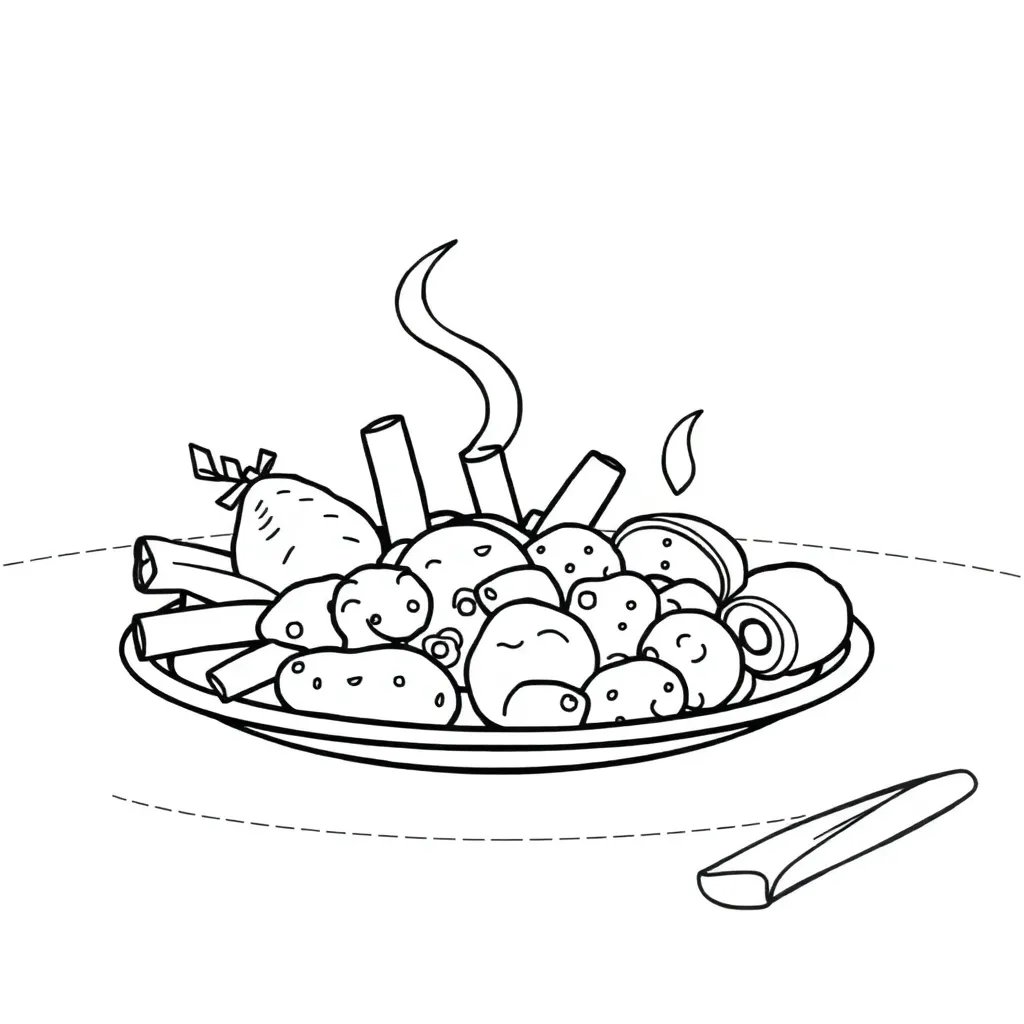 Food coloring page
