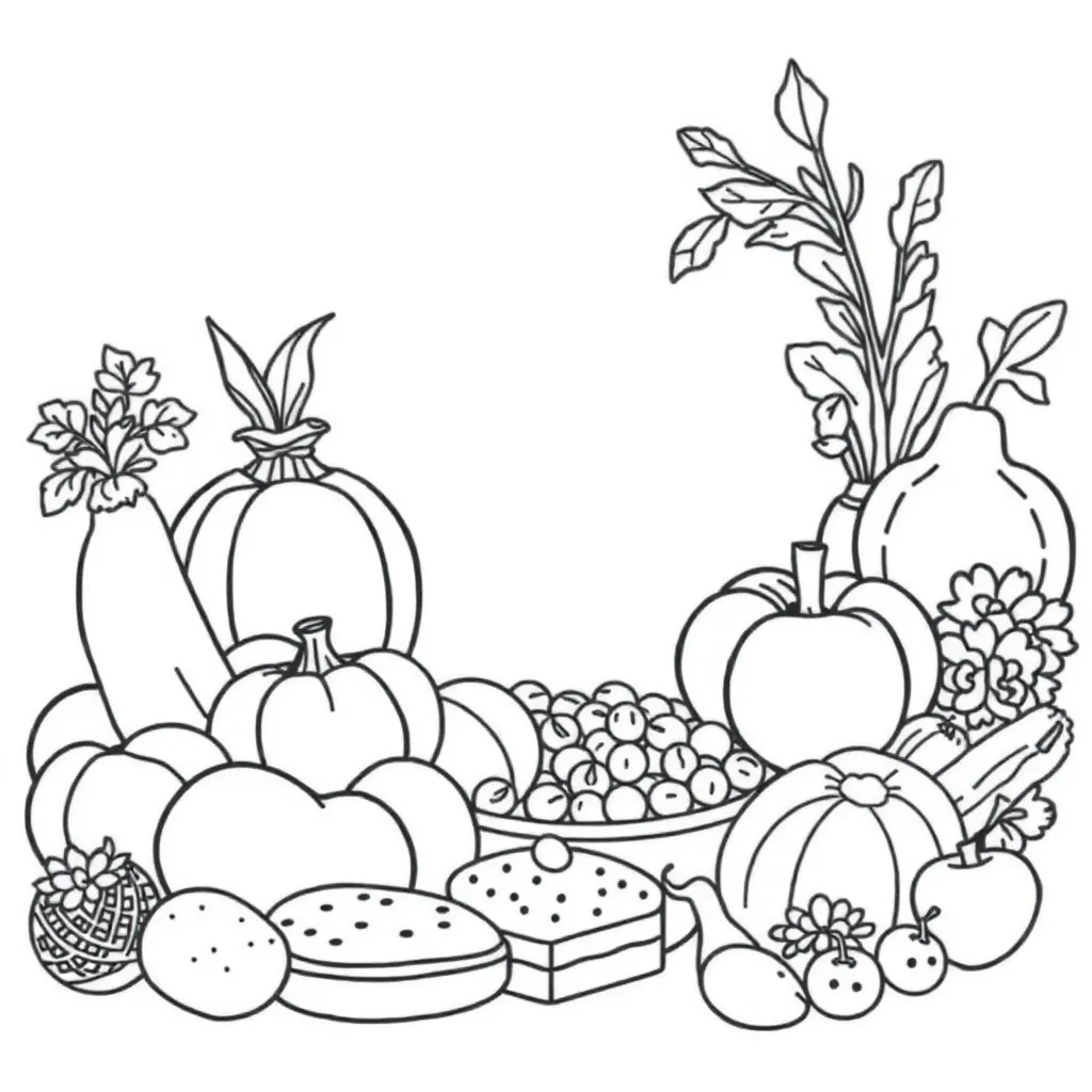 Food coloring page