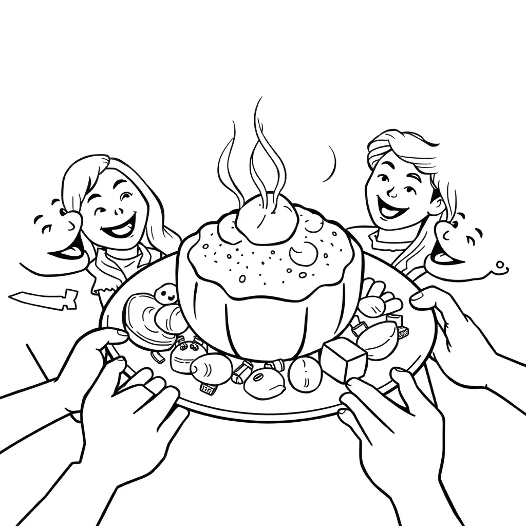 Food coloring page