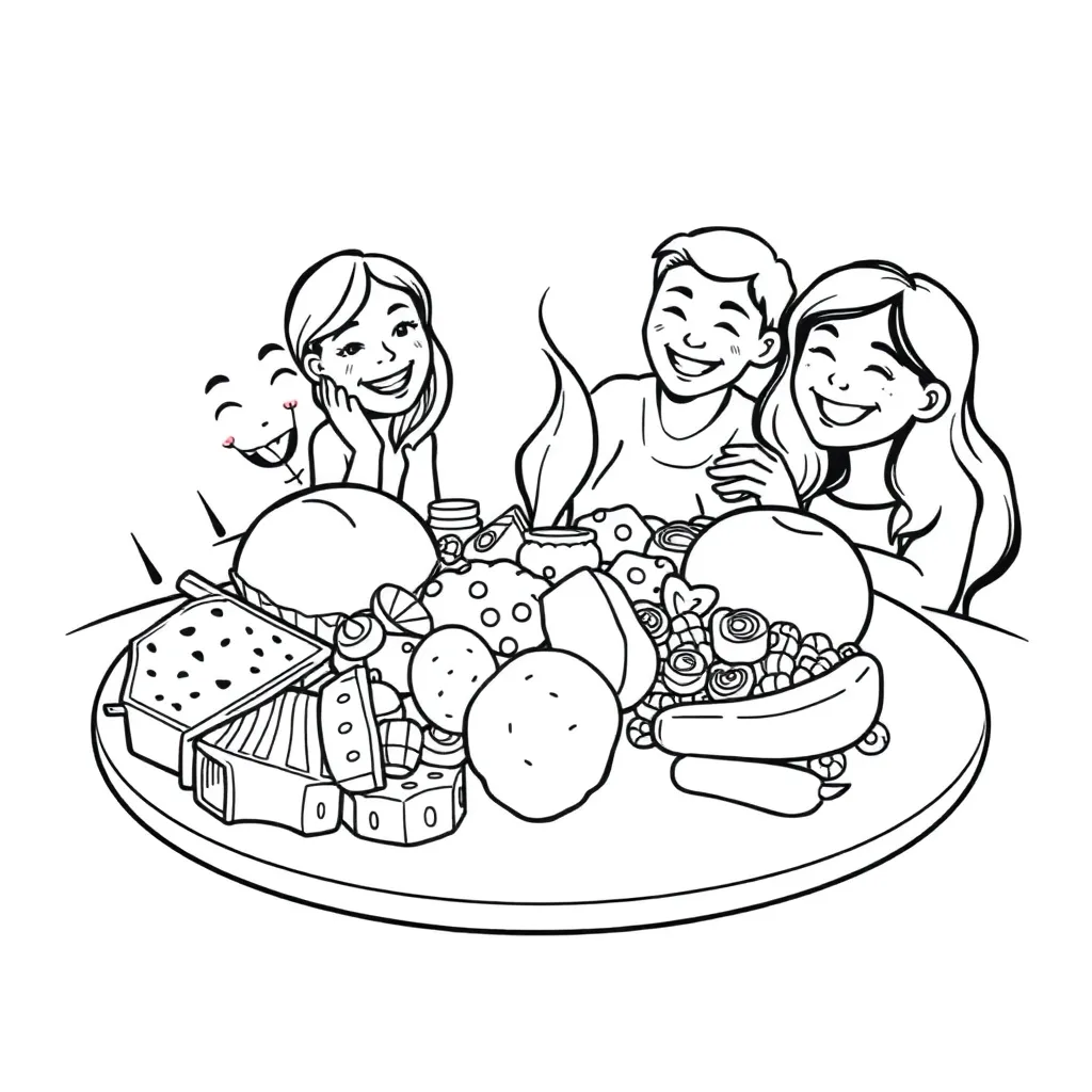 Food coloring page