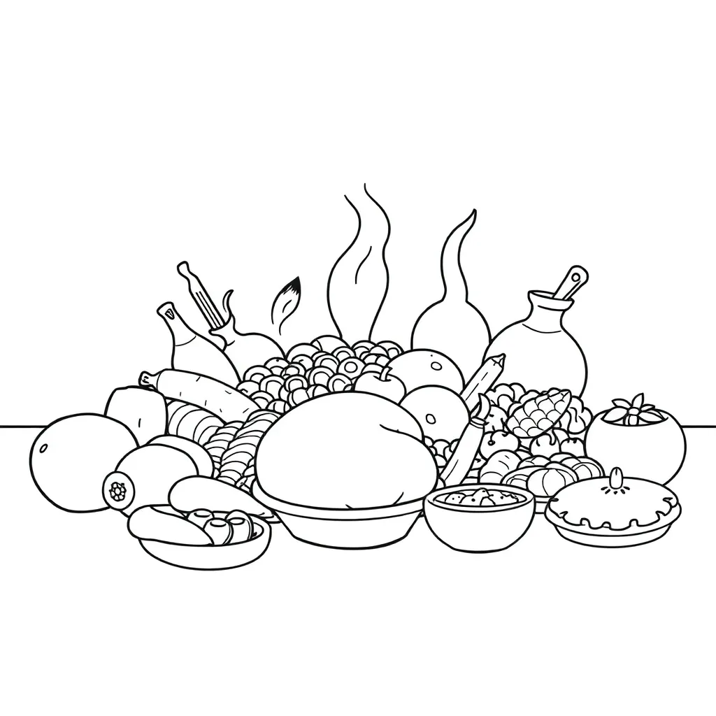 Food coloring page