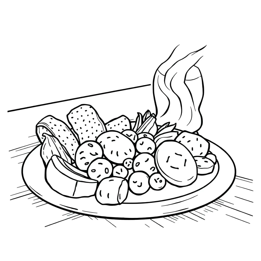 Food coloring page