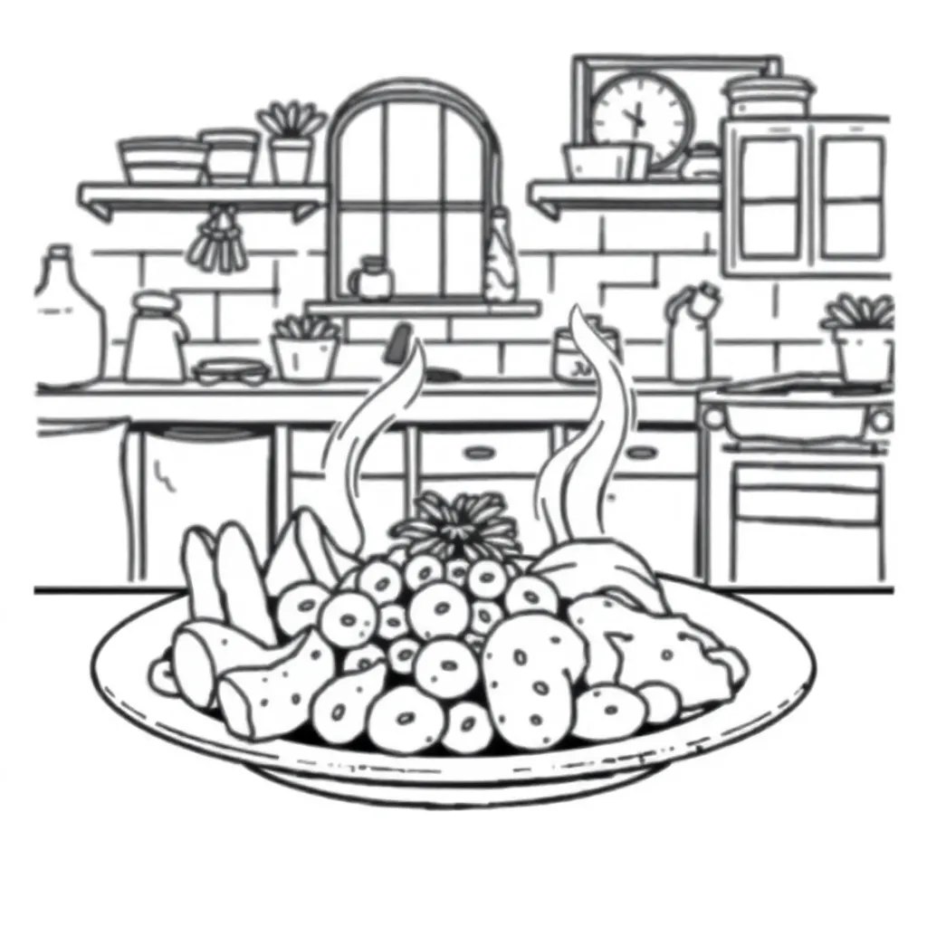 Food coloring page