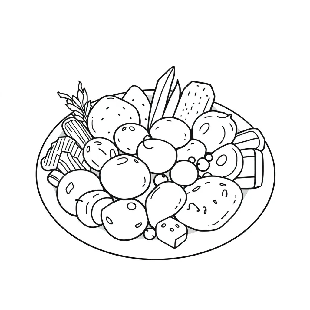 Food coloring page