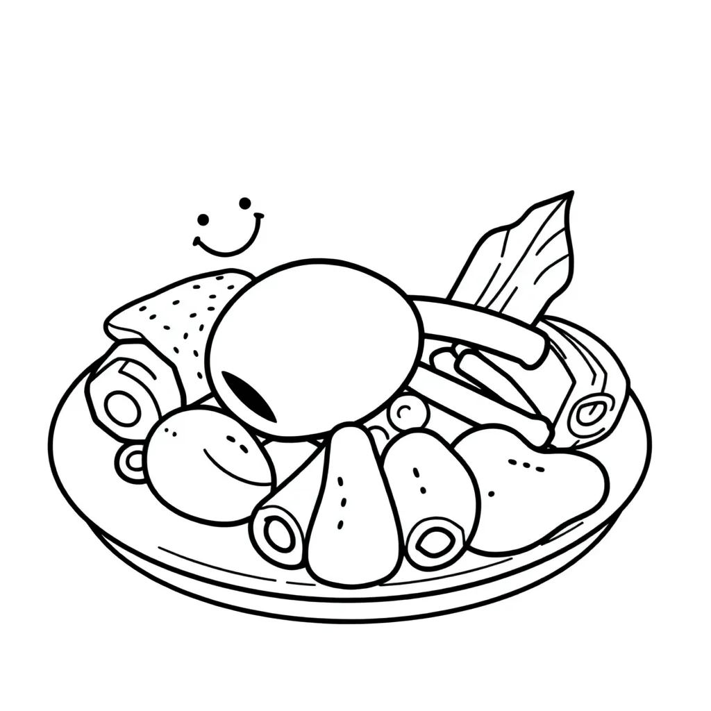 Food coloring page