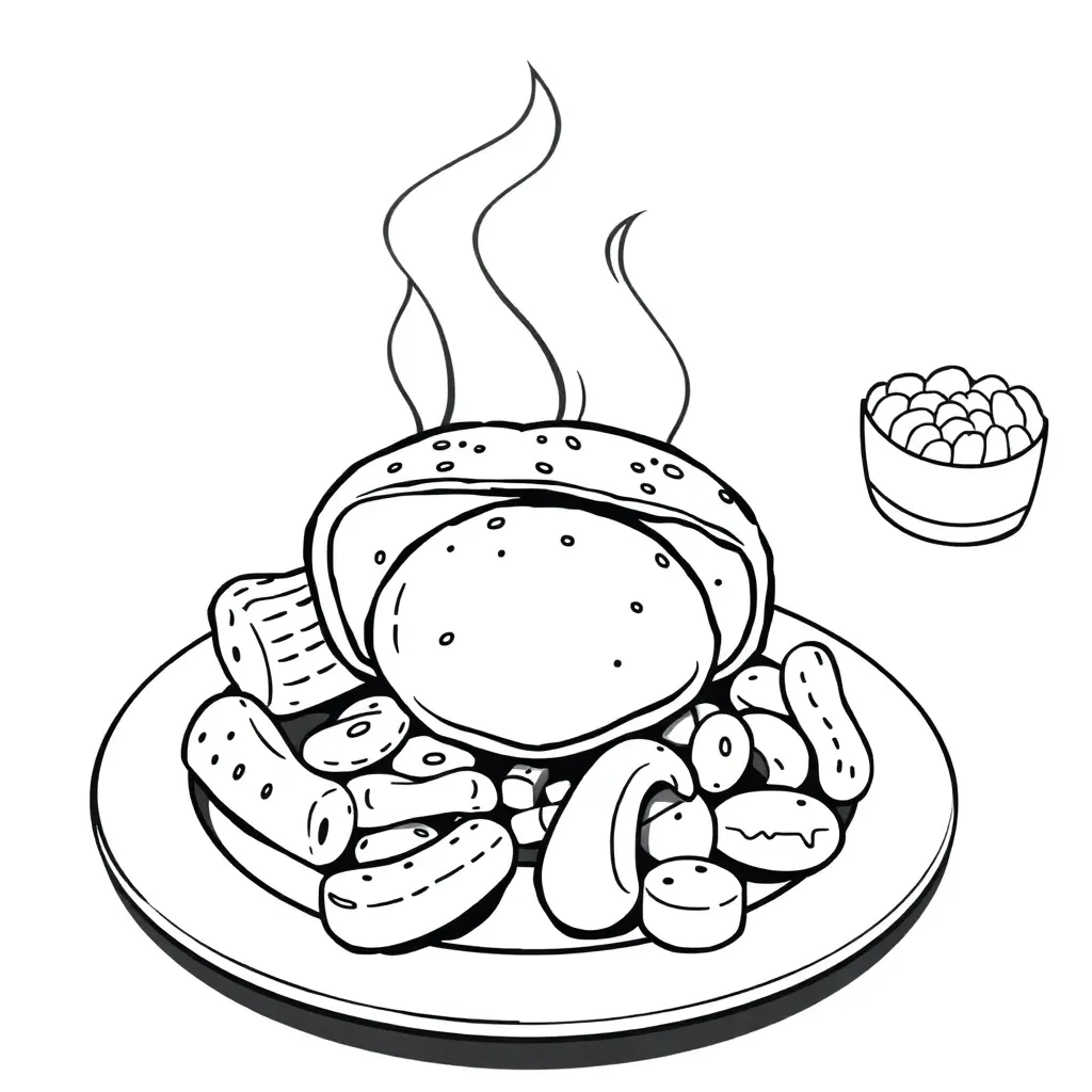 Food coloring page