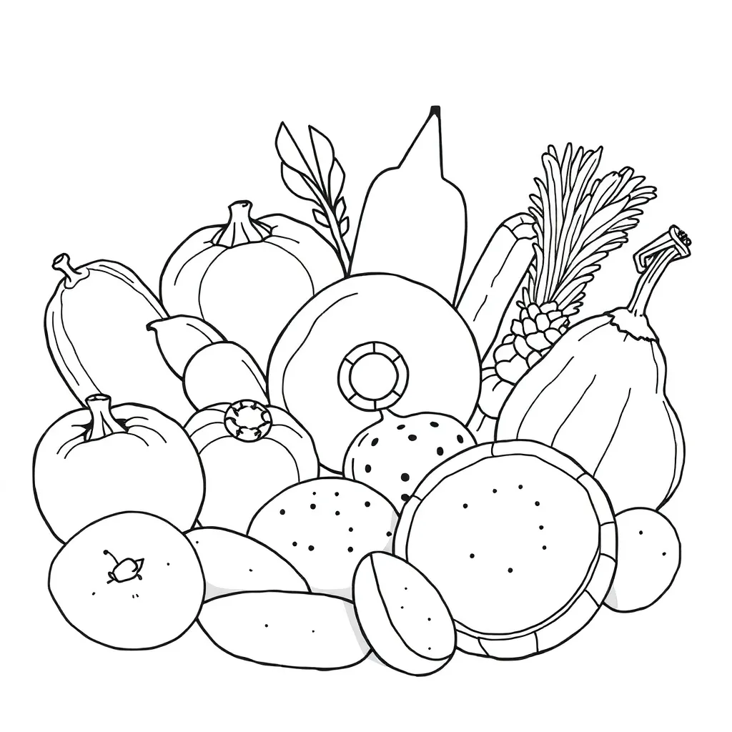 Food coloring page