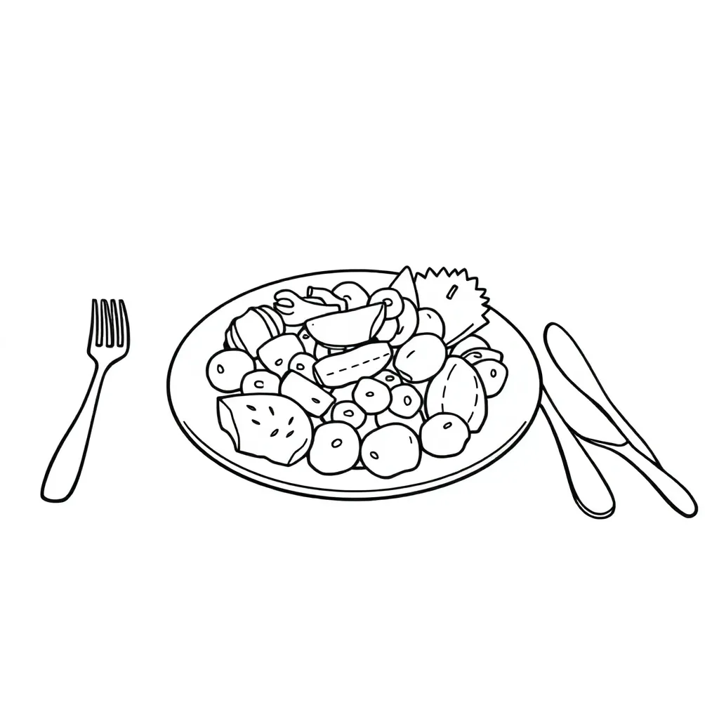 Food coloring page