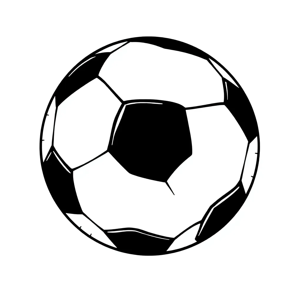 Football coloring page