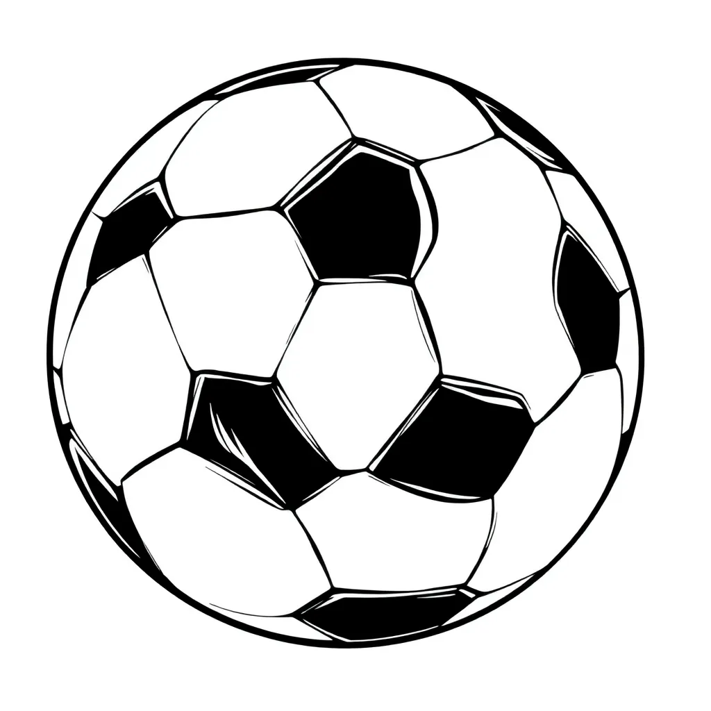 Football coloring page