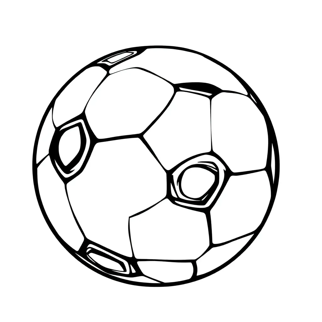 Football coloring page