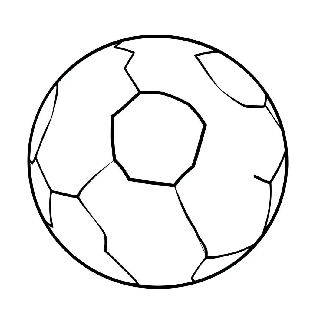 Football coloring page