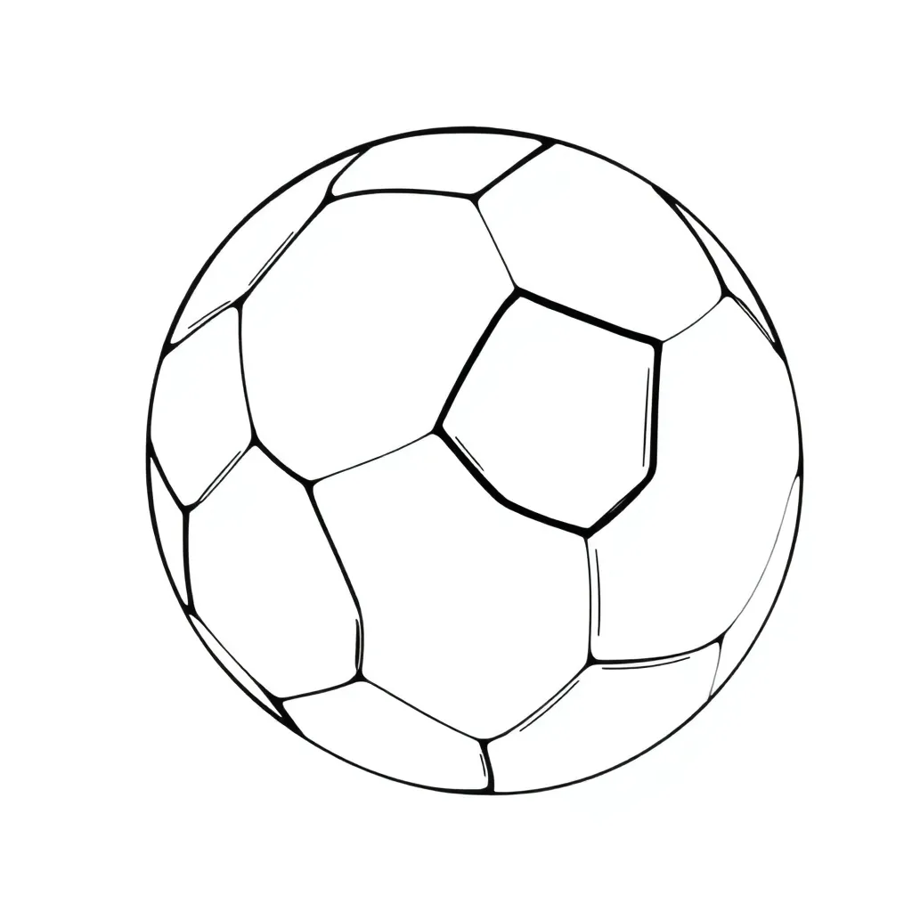 Football coloring page