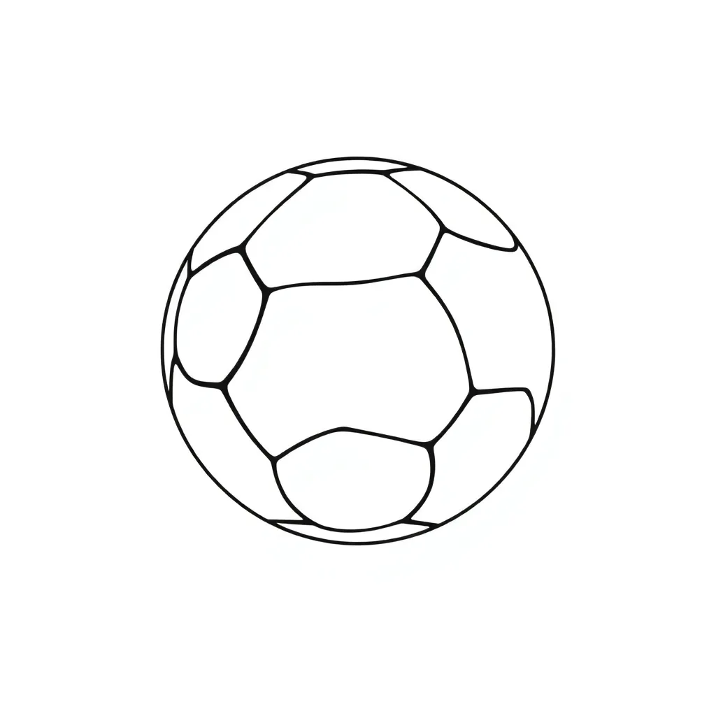 Football coloring page