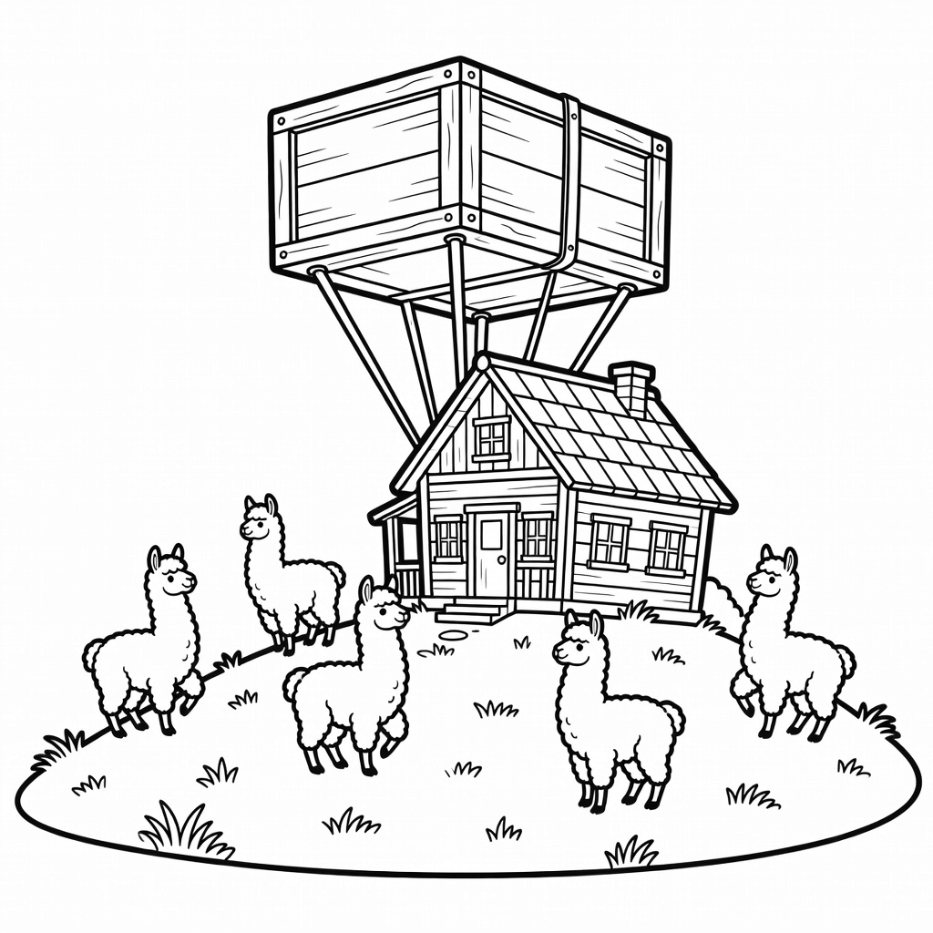 Fortnite coloring page