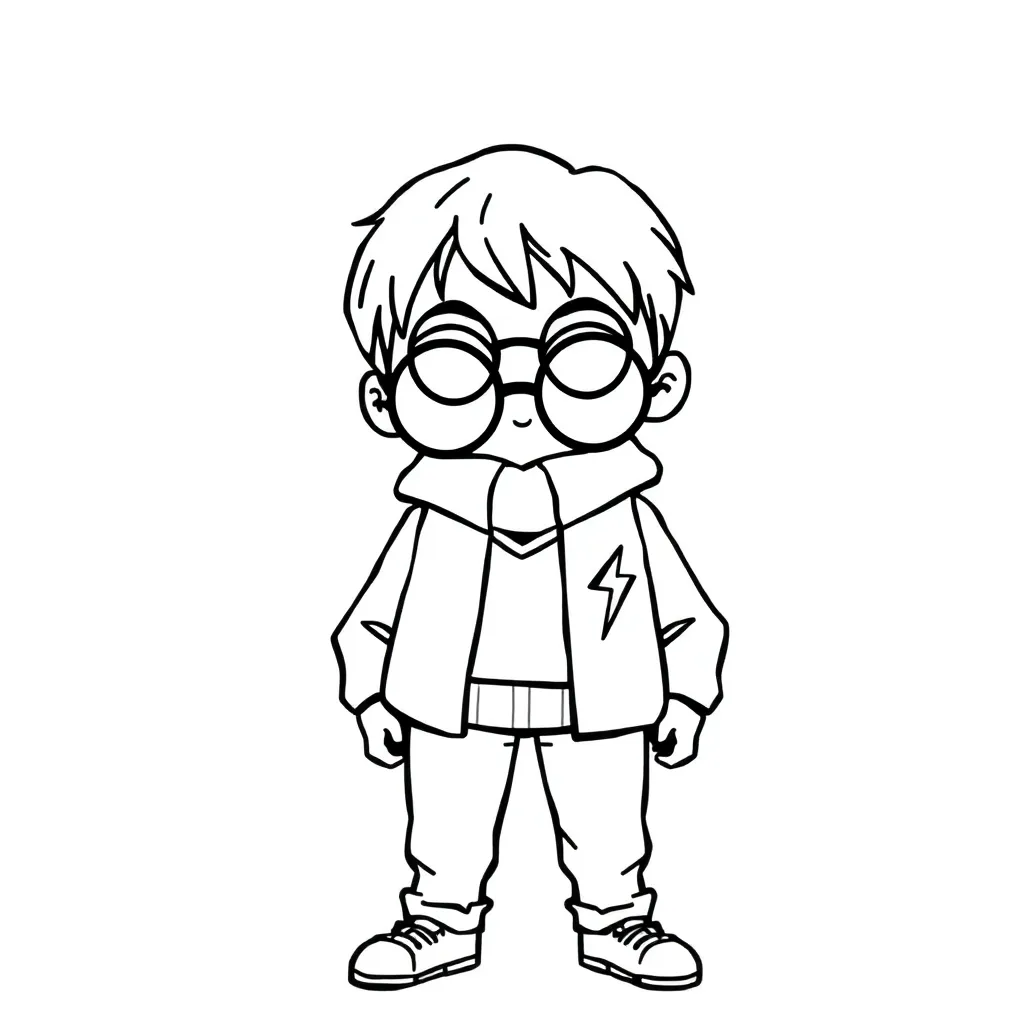 Harry Potter coloring page