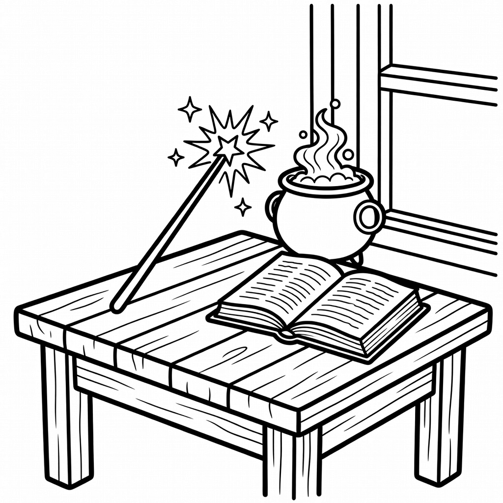 Harry Potter coloring page