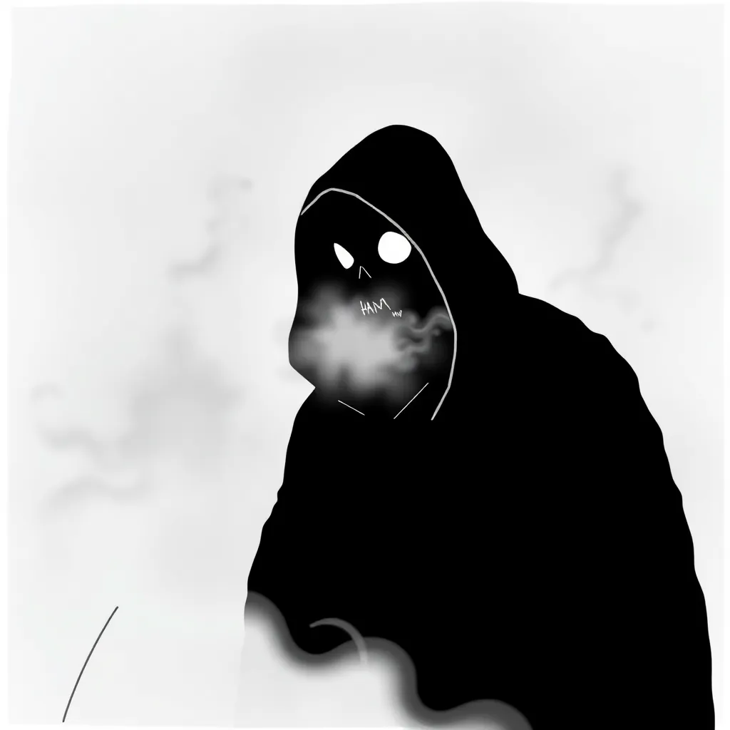 Horror coloring page