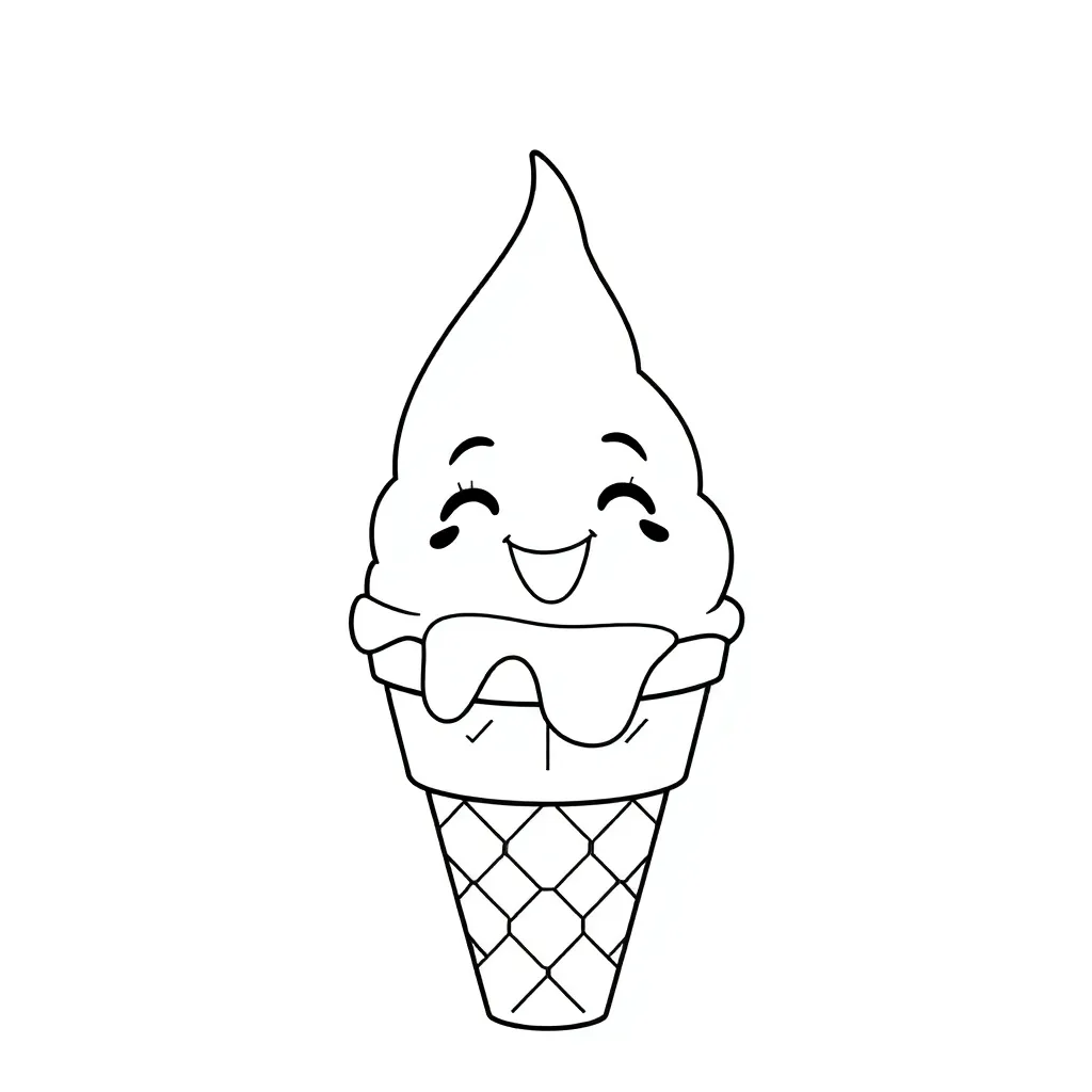 Ice Cream coloring page