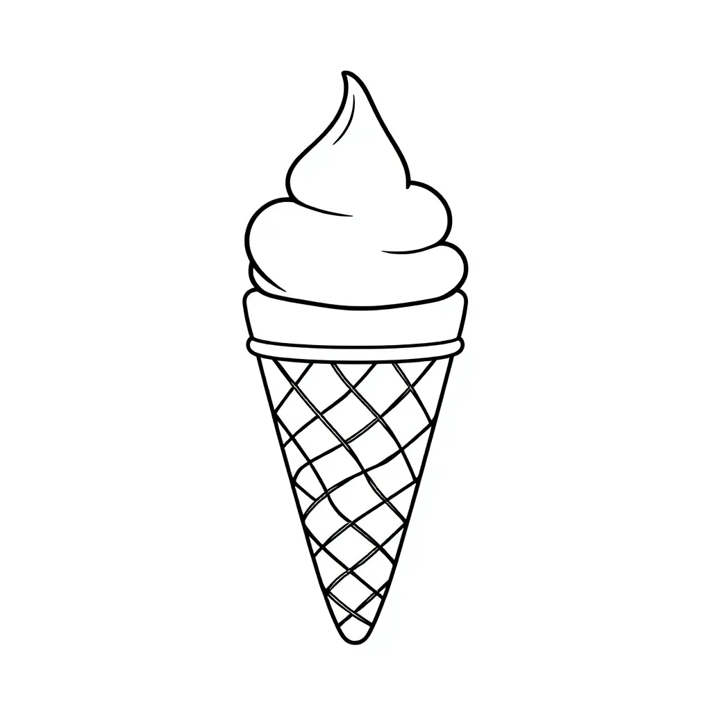 Ice Cream coloring page