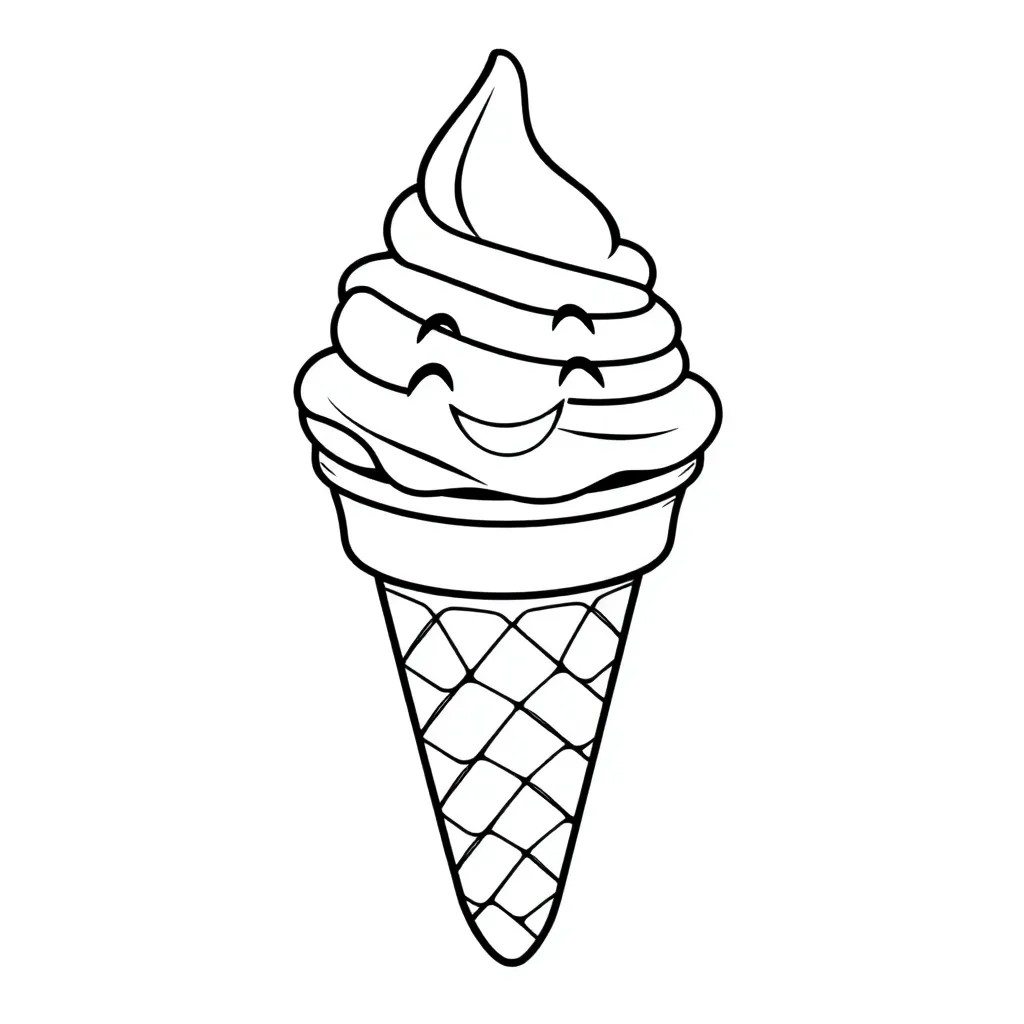 Ice Cream coloring page