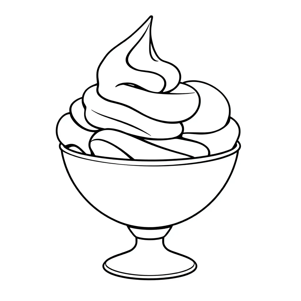Ice Cream coloring page