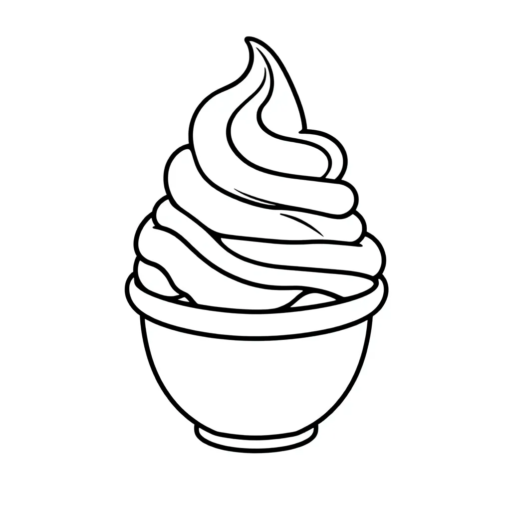 Ice Cream coloring page