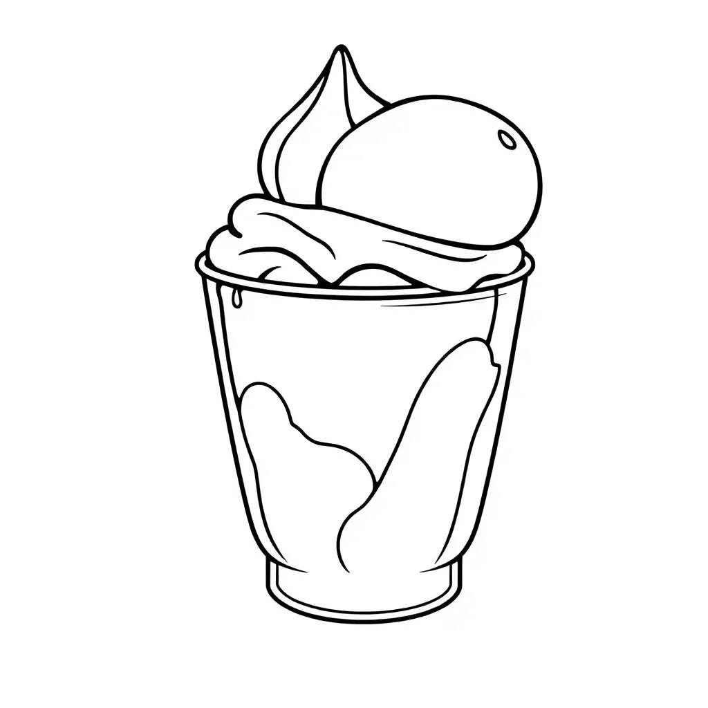 Ice Cream coloring page