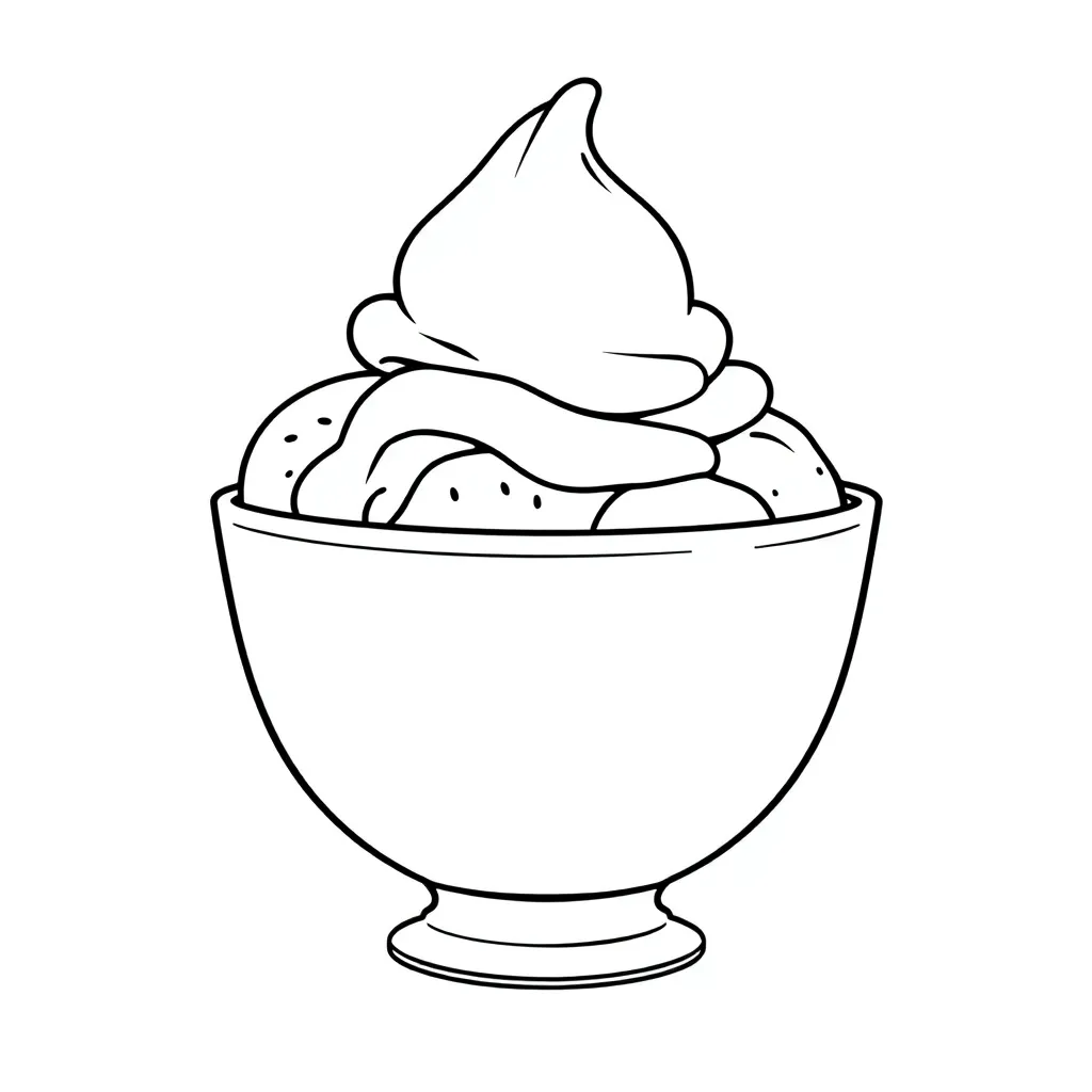 Ice Cream coloring page