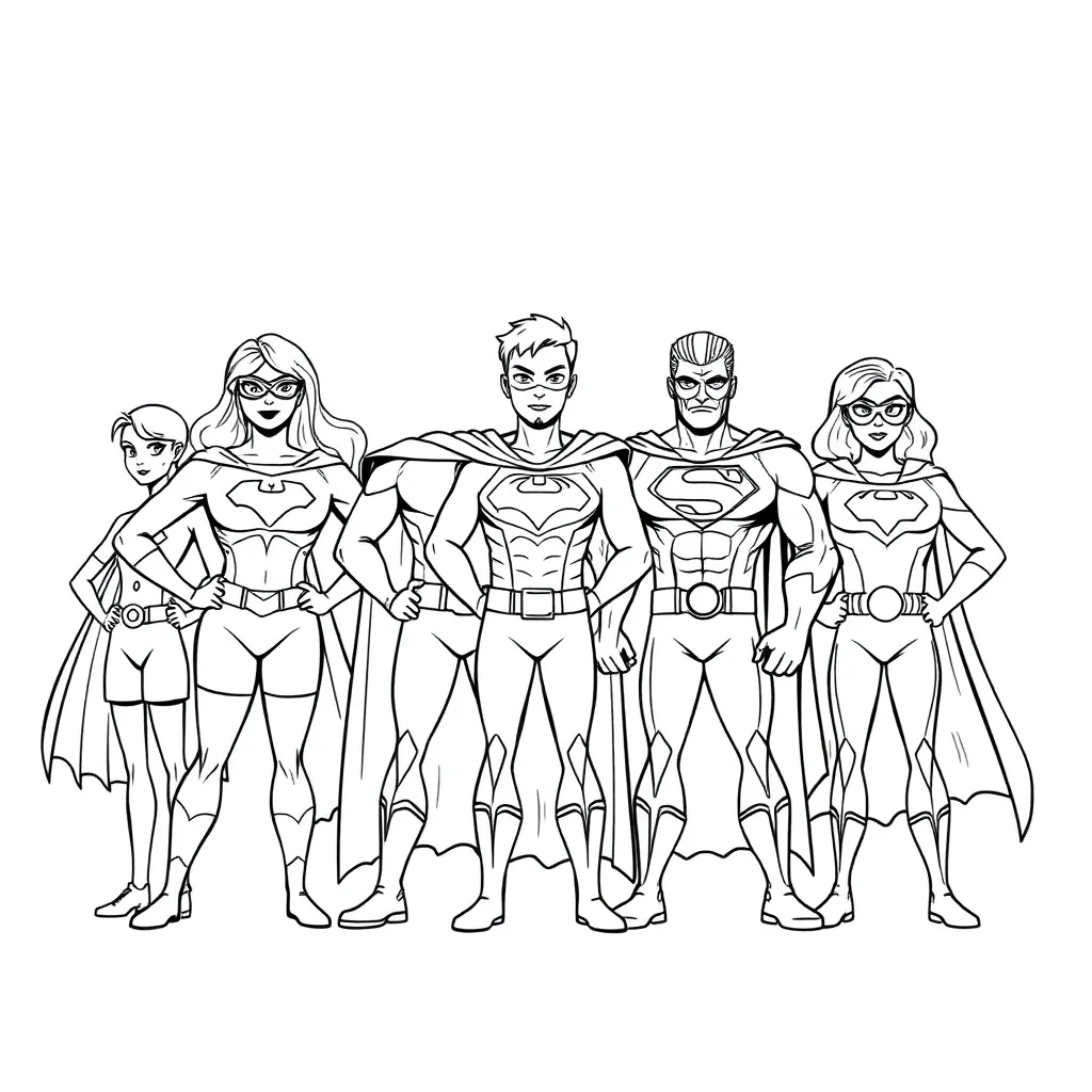 Incredibles coloring page