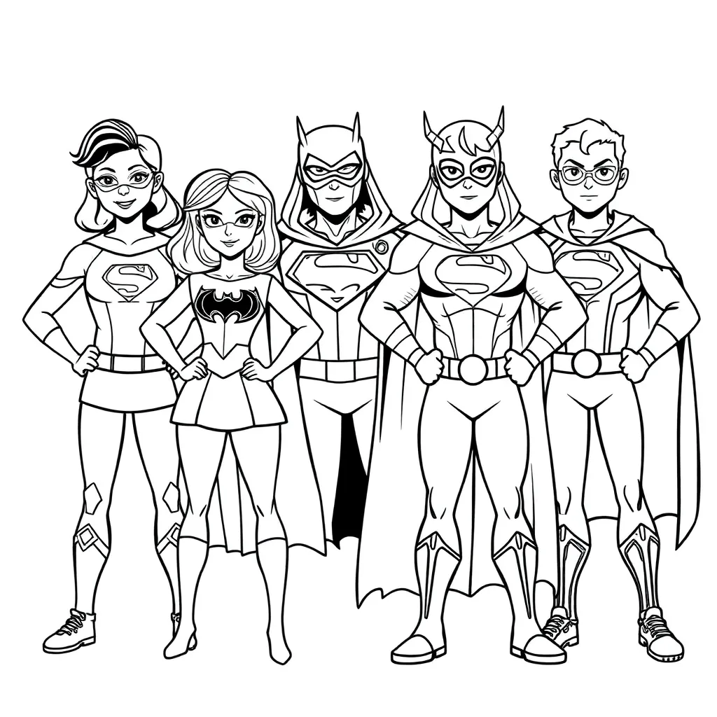 Incredibles coloring page