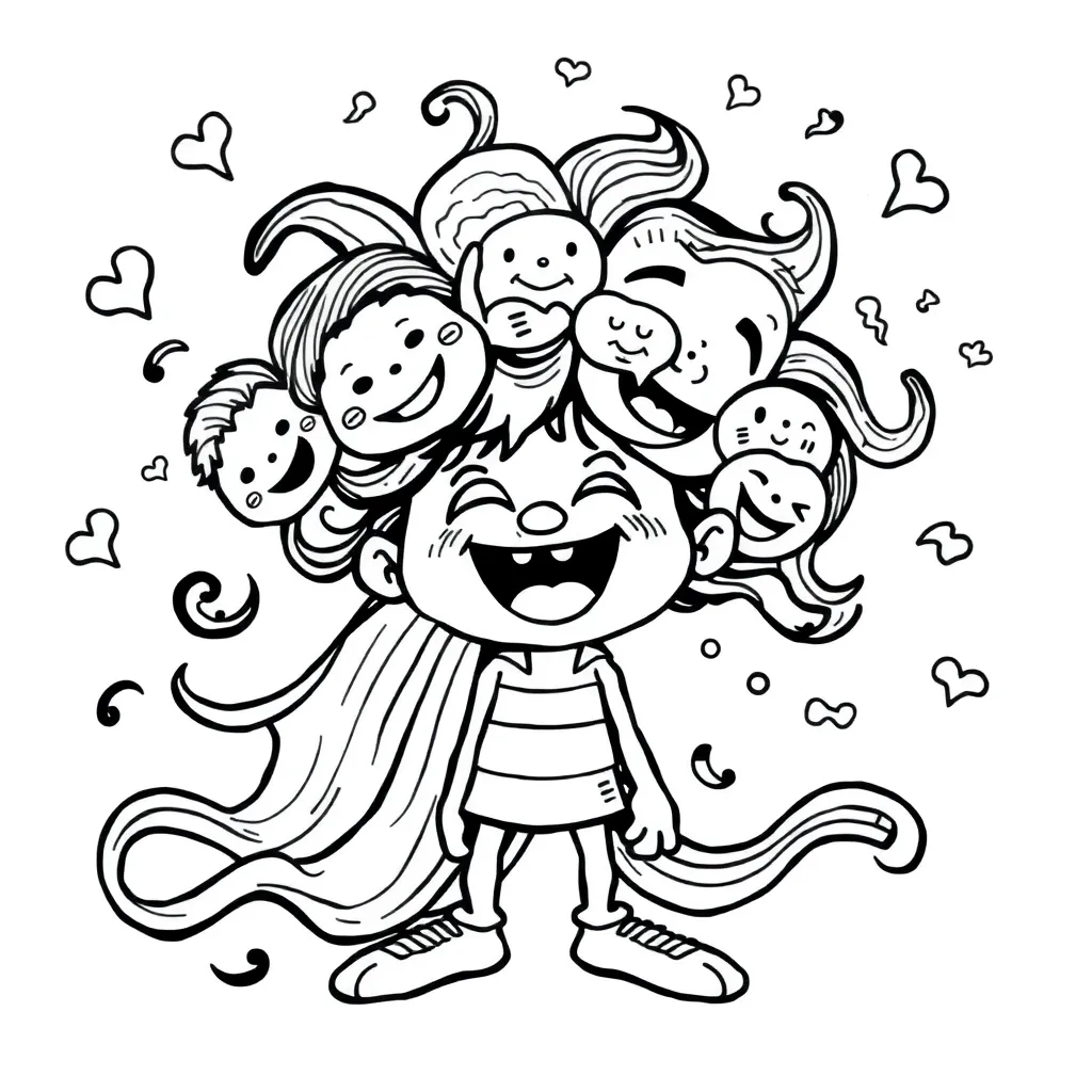Inside Out coloring page