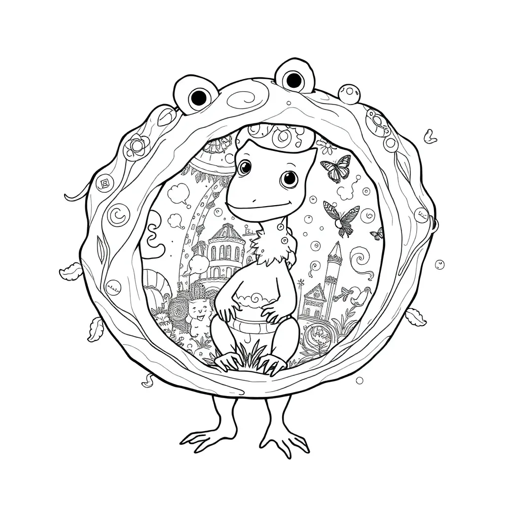 Inside Out coloring page