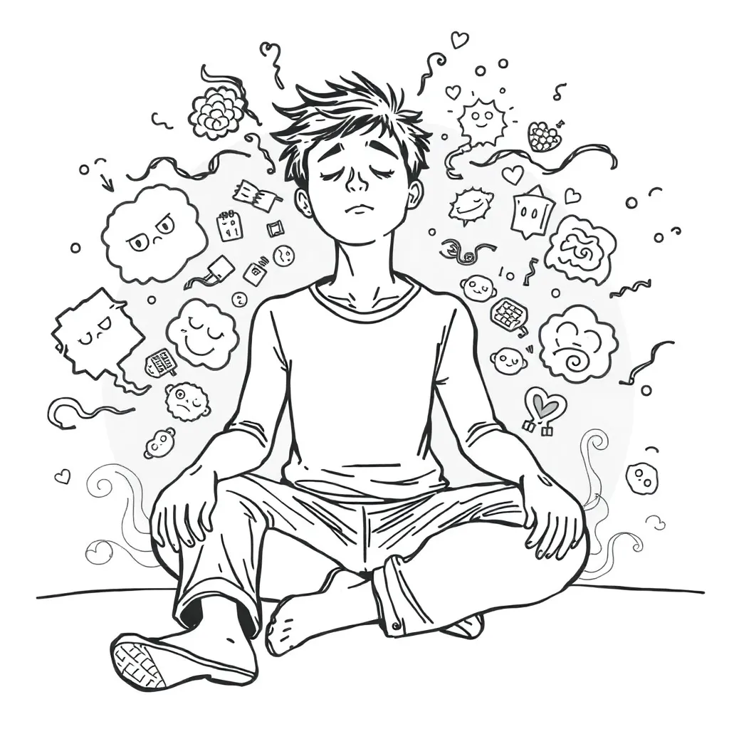Inside Out coloring page