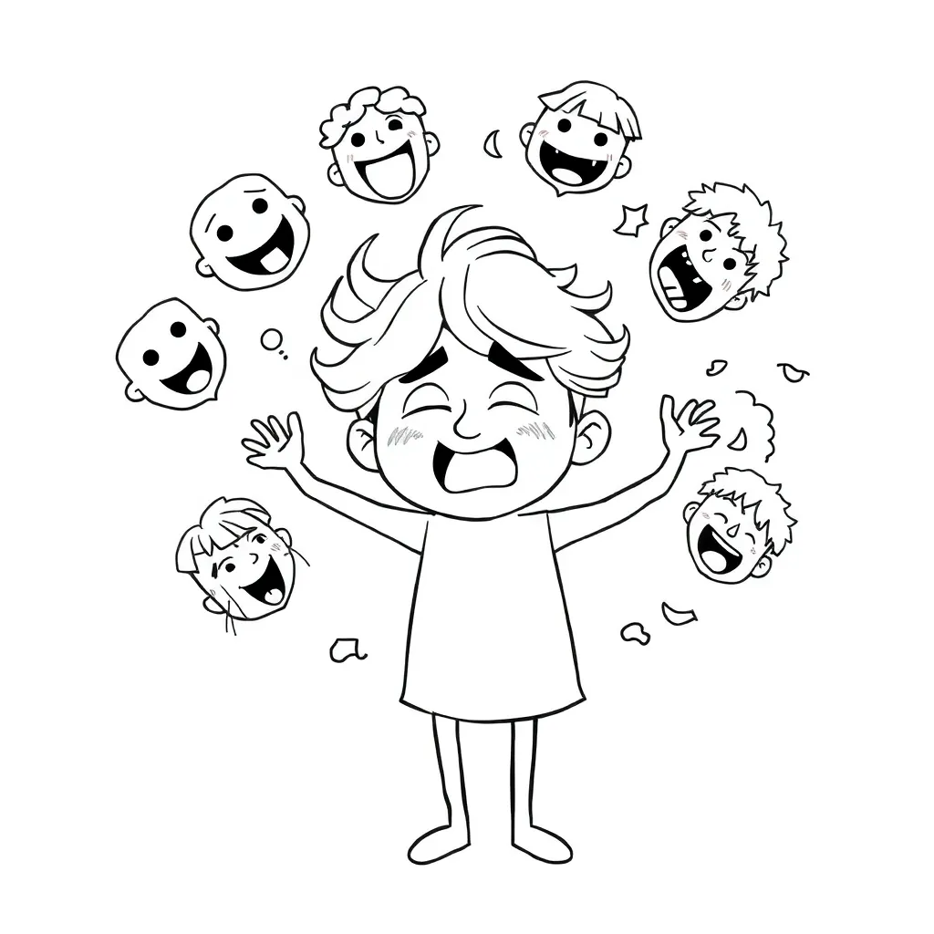 Inside Out coloring page