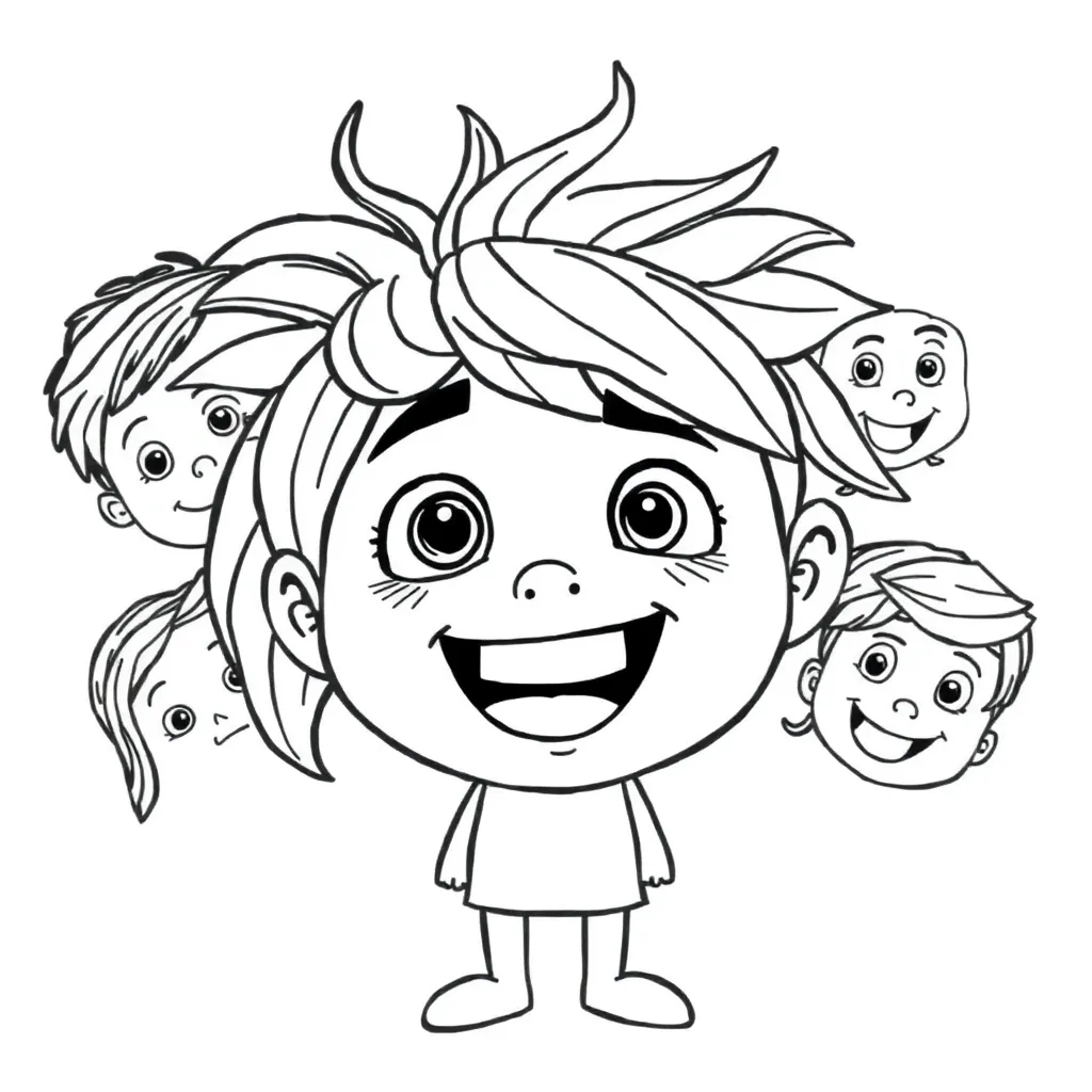 Inside Out coloring page