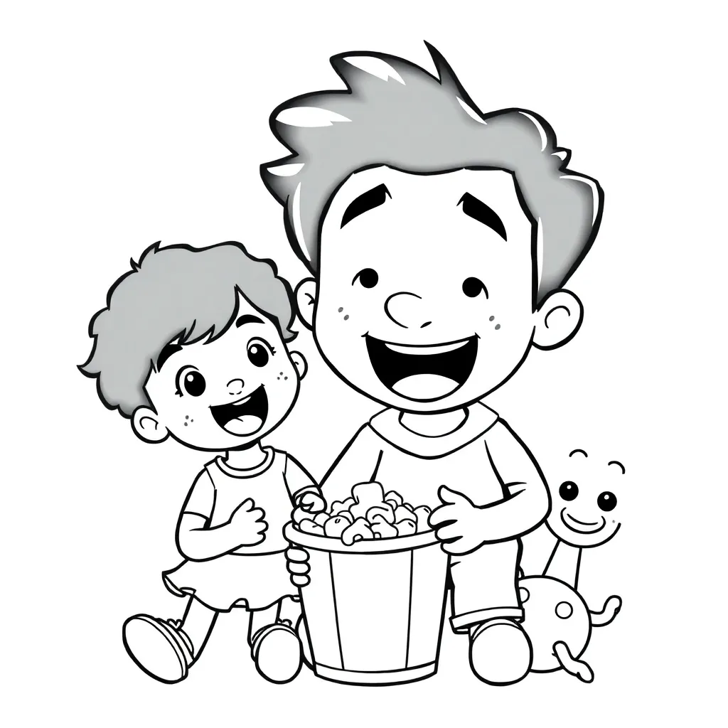 Kids Movies coloring page