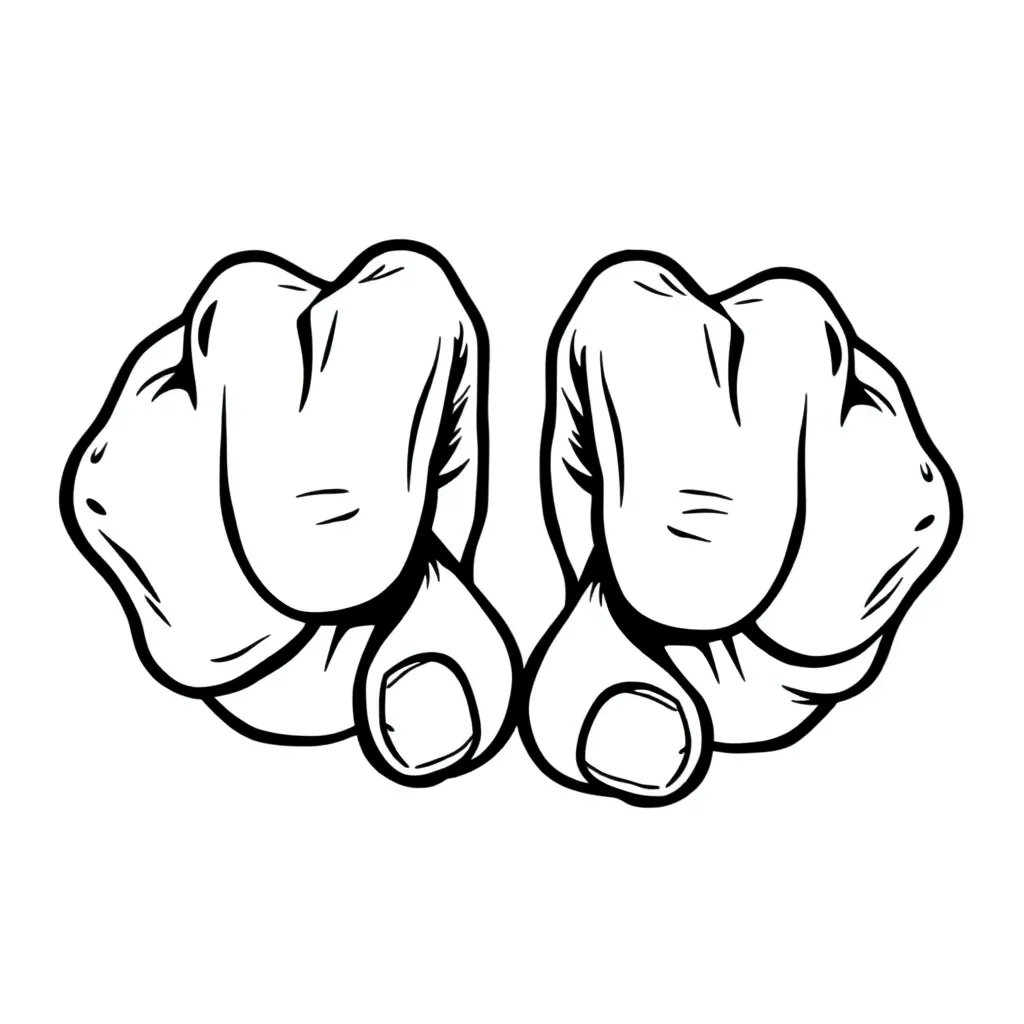 Knuckles coloring page