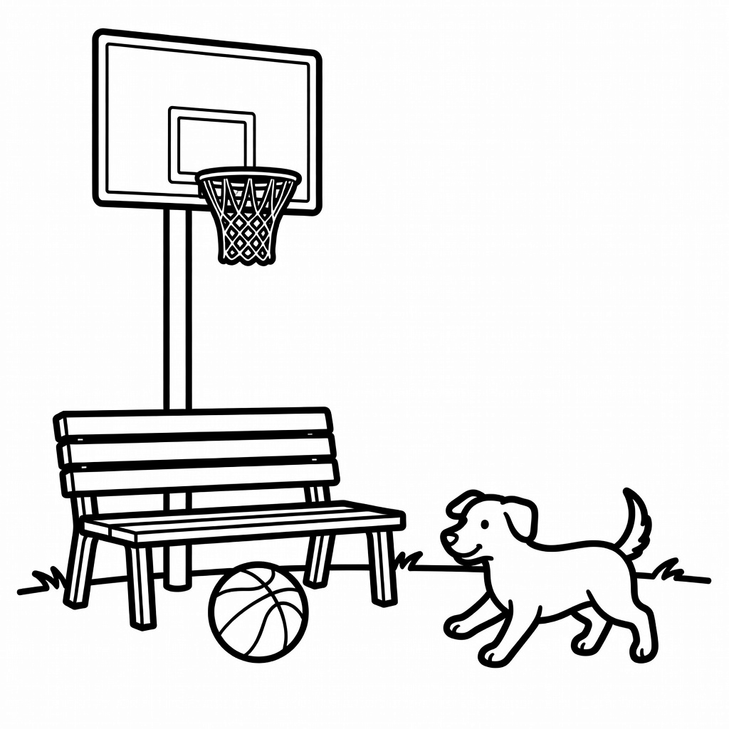 LeBron coloring page