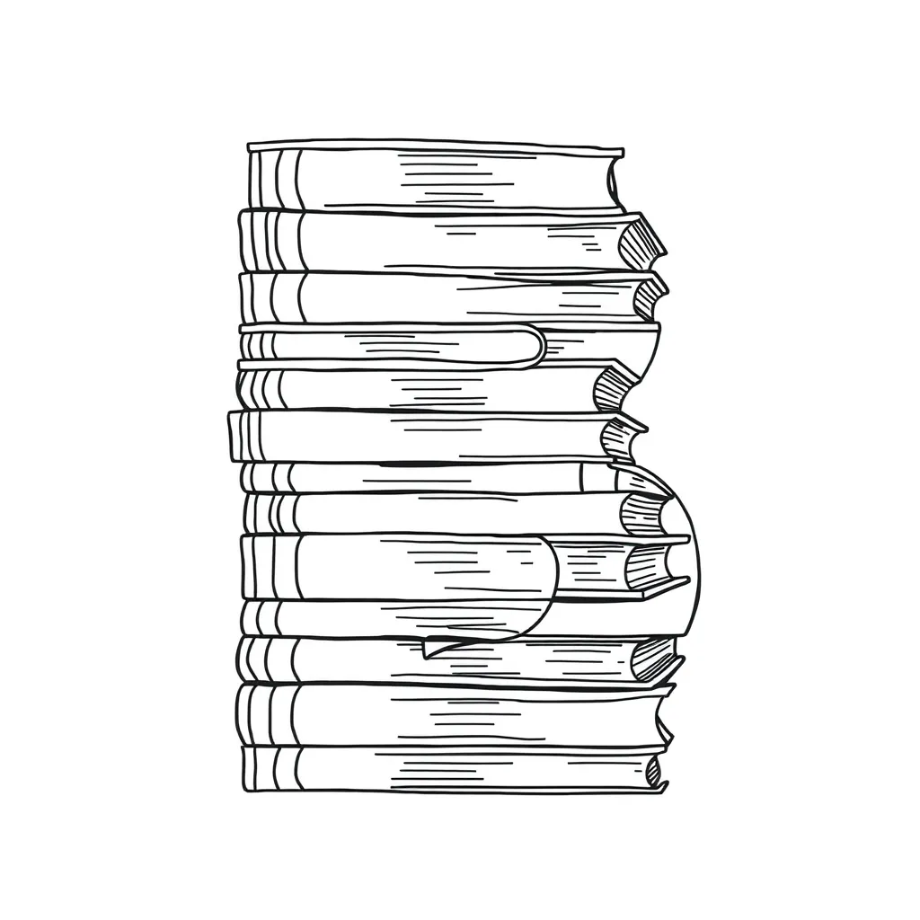 Letter B coloring page