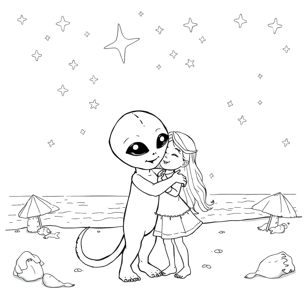 Lilo & Stitch coloring page