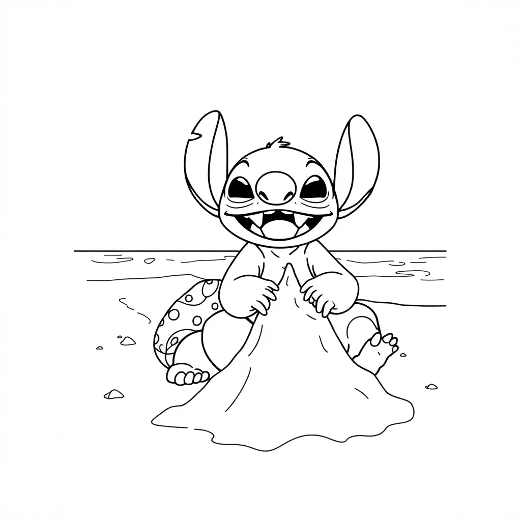 Lilo & Stitch coloring page