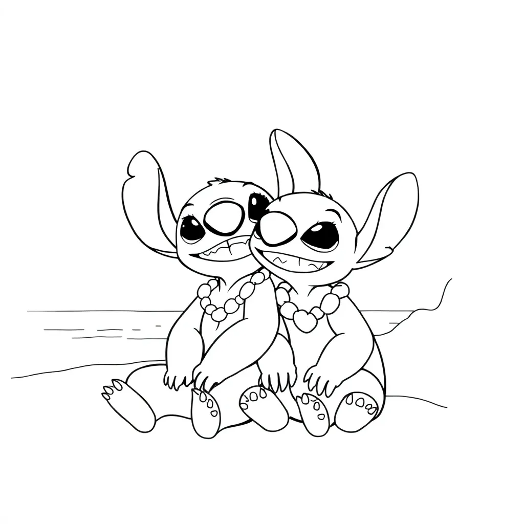 Lilo & Stitch coloring page