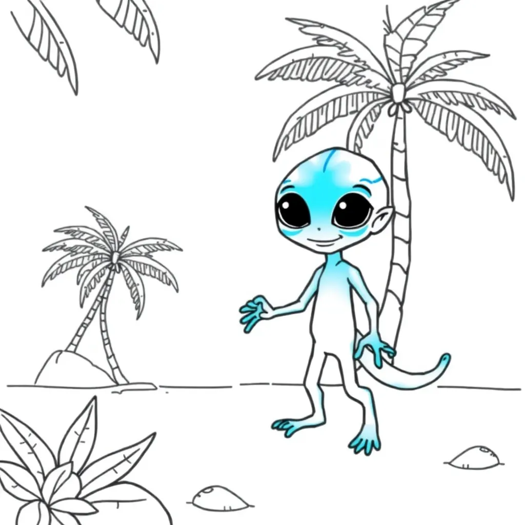 Lilo & Stitch coloring page
