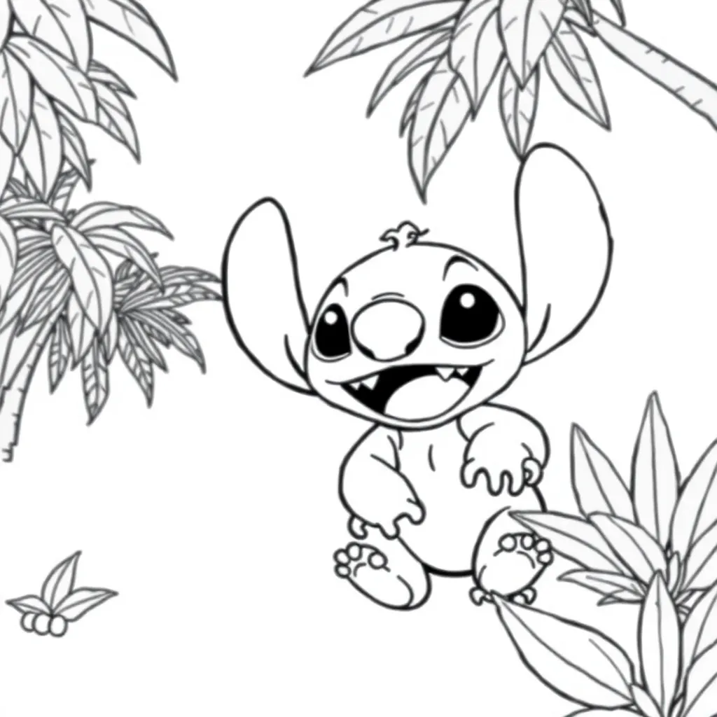 Lilo & Stitch coloring page