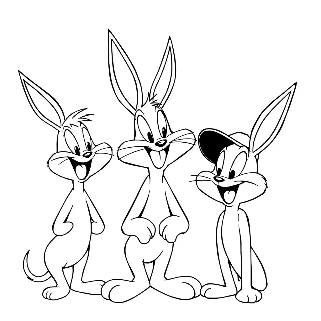 Looney Tunes coloring page