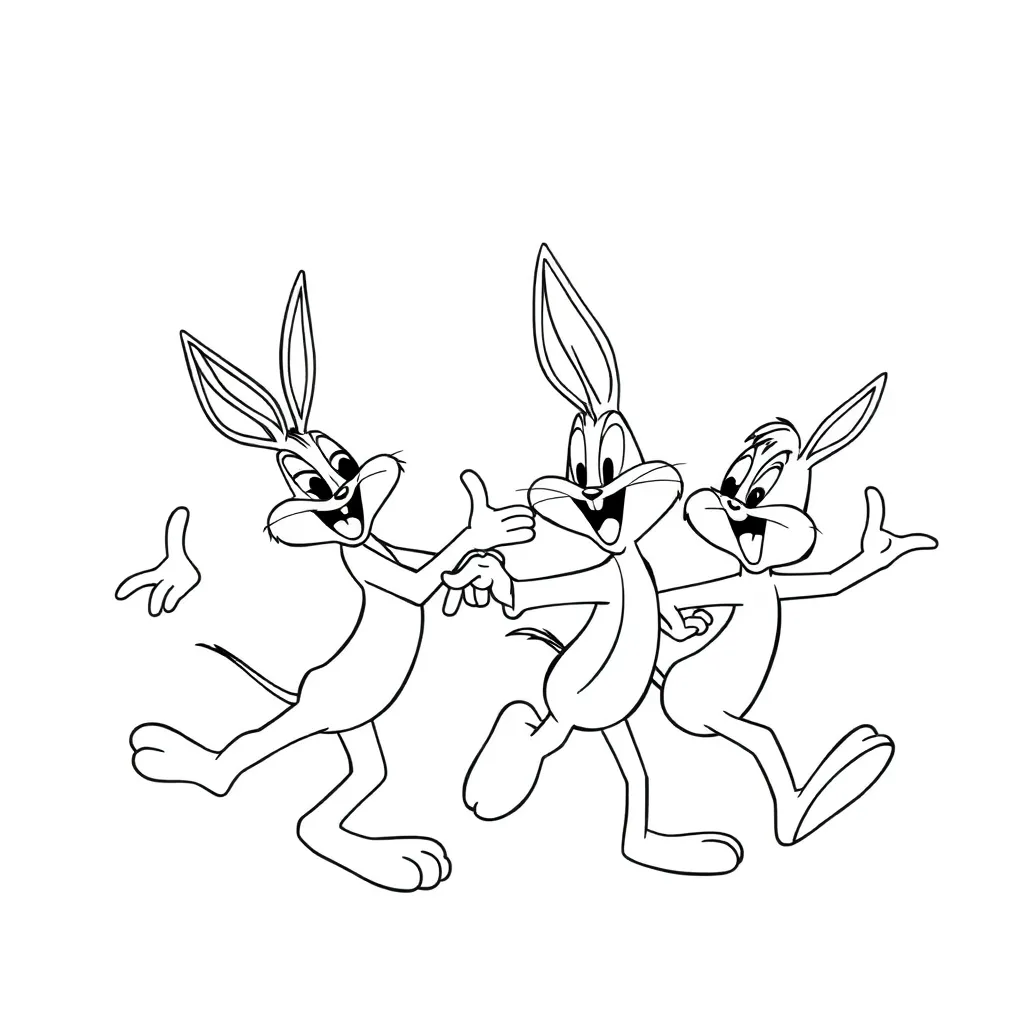 Looney Tunes coloring page